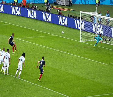 Bon prix Périmètre extérieur doux mené polychrome extérieur de stade de football du masque P8 d'affichage du stade LED Display960x960mm P8 millimètre en ligne