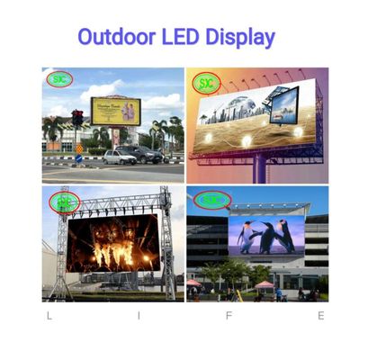 Bon prix L'économie d'énergie P10 polychrome extérieure a mené l'écran de visualisation IP65 pour la publicité en ligne