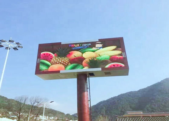 Bon prix Affichage LED couleur SMD P10 extérieur, fer ou aluminium, pour la publicité en ligne