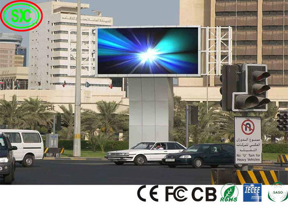 Bon prix Triangle extérieure imperméable polychrome extérieure de l'intense luminosité P10 RVB la bonne a mené le mur visuel de coffret d'étalage avec des CB de la CE en ligne