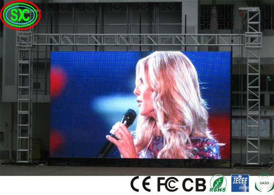 Bon prix FCC IECEE 6000cd 40000 points/m2 1R1G1B Écrans à LED de scène Affichage à LED à couleur complète en ligne