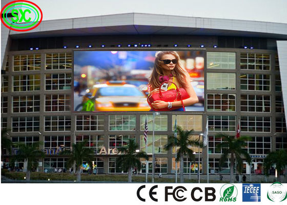 Bon prix Affichage LED plein couleur extérieur P6 Taux de rafraîchissement élevé Panneau publicitaire 320W/m2 P6 6500cd/m2 en ligne