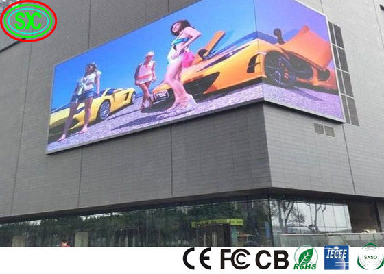 Bon prix Écran polychrome extérieur P10 d'affichage à LED le grand imperméabilisent l'intense luminosité au-dessus de l'écran visuel du mur LED de 7200cd LED en ligne
