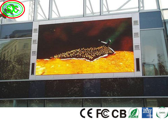 affichage LED haute luminosité extérieur plein couleur P5 P6 P8 P10 Affichage LED avec certificat CE ROHS FCC CB IECEE