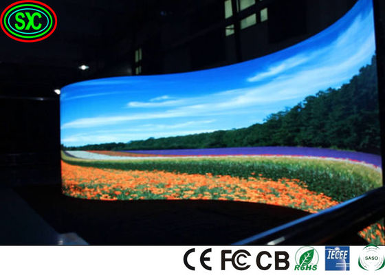 Bon prix Mur visuel en aluminium de location d'intérieur extérieur du Cabinet LED de moulage mécanique sous pression de l'étape P4.81 P3.91 P5.95 LED de courbe en ligne