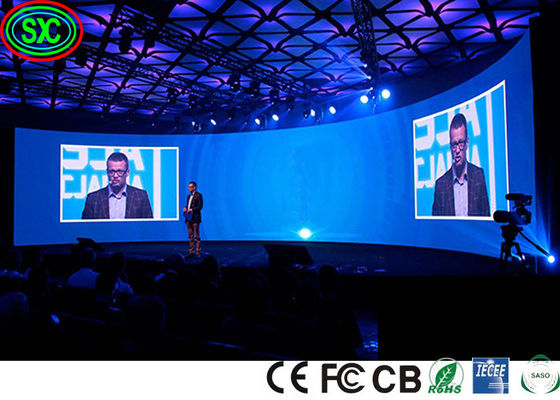 Écran de location à LED couleur complète pour l'extérieur All Talent Stage 2500 Nits Luminosité 3 Haute densité de pixels 40000 points / m2