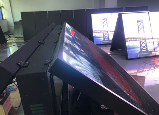 Le double visage grand 10000dots/Sqm a mené le conseil de publicité extérieure