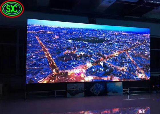 Bon prix Cabinets plats visuels de la fenêtre 500*500mm du fond d'écrans de mur de l'étape P3.91 P4.81 d'affichage de HD LED en ligne