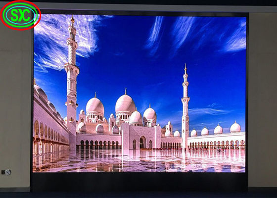 Bon prix SMD P3.91 P4.81 Écran vidéo LED intérieur en arrière-plan 500*1000 mm en ligne