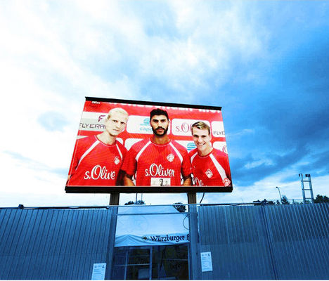 Bon prix P10 Édifice extérieur Affichage LED à couleur complète 10 mm Pixel Pitch IP65 étanche en ligne