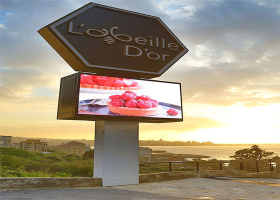 Bon prix P10 Affichage LED plein couleur extérieur 10 mm Pixel Pitch 5000cd/M2 Luminosité en ligne