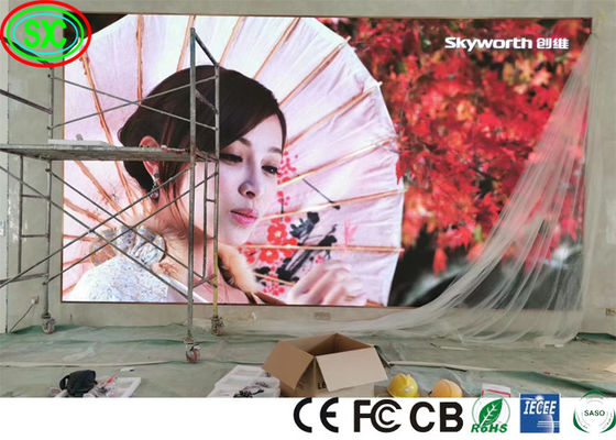 Bon prix RS485 P2 P3 P4 SMD2121 Le mur vidéo LED publicitaire IECEE en ligne