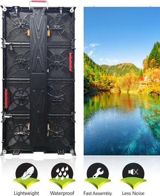 La location d'étape de P3.91 RVB Smd1921 5000nits a mené le panneau P4.81