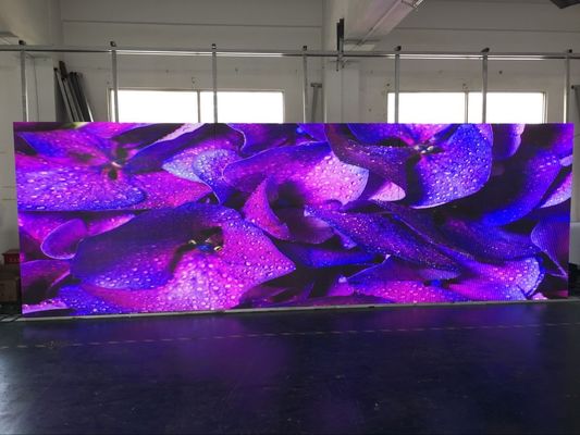Bon prix Fond visuel d'intérieur de location de concert de conférence de mur de l'écran LED d'étape de P3.91 P5.95 P4.81500x500mm LED en ligne