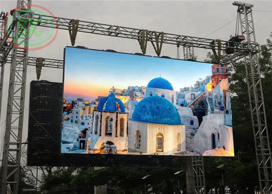 Bon prix Densité polychrome de pixel de point de l'affichage à LED 43222 de l'écran P 4,81 d'étape extérieure en ligne