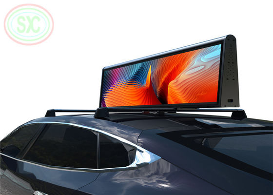 Bon prix FCC IP67 imperméable d'affichage de signe de la voiture 1R1G1B LED de 384×192mm en ligne