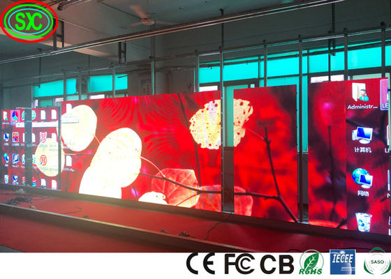 Écran LED sur scène 2021 Intérieur P3.91 P4.81 Taux de rafraîchissement élevé au-dessus de 1920hz Affichage Église École Hôtel