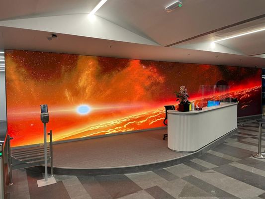 Bon prix Affichage LED intérieur haute résolution P5 en pleine couleur et taux de rafraîchissement 3840hz En ligne