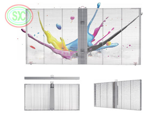 Affichage LED transparent en aluminium pour armoire G7.82-7.82 pour spectacle