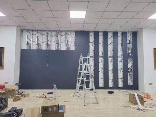Bon prix La publicité d'intérieur polychrome a mené l'électron de location de la télévision TV 4k de panneau du Cabinet 640x640mm de l'écran P5 d'affichage à LED de mur de TV en ligne