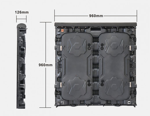 Bon prix Écran de stade mené par vidéo du coffret d'étalage de périmètre de stade de football 960X960mm P5 P6 P8 P10 en ligne