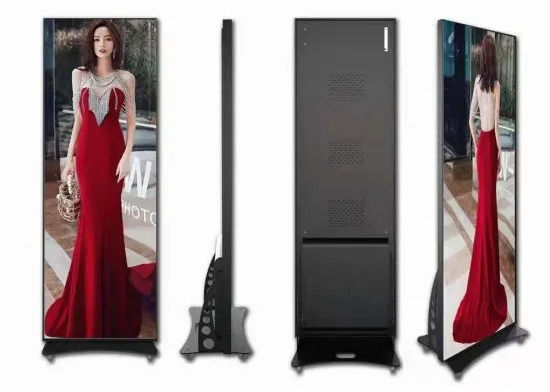 Affichage d'affiches LED personnalisable avec panneau en aluminium et résolution de module 192*96 680x2000mm