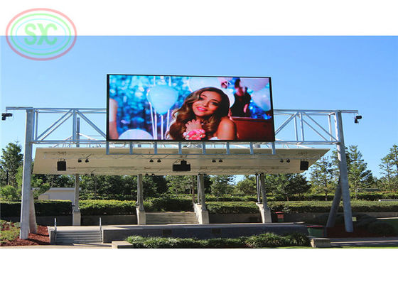 Bon prix Panneau d'affichage fixe de l'installation LED de SMD 2727 P 10 extérieurs pour la publicité commerical en ligne