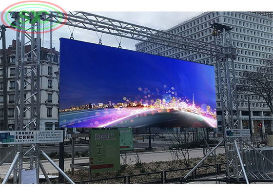 Bon prix Extérieur affichage à LED l'écran de P 4 LED avec la structure de botte et d'étape pour le concert en ligne