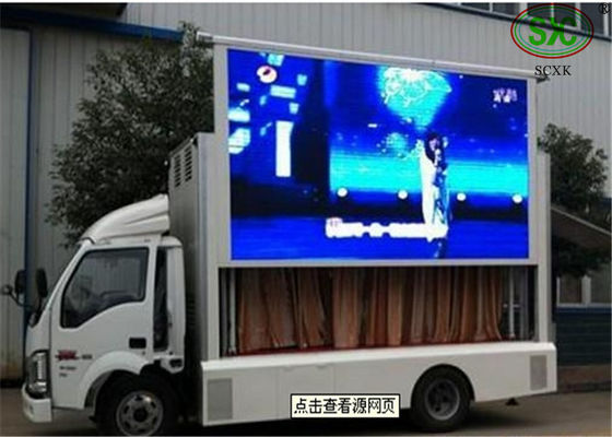 Bon prix Écran mené plus lumineux mobile de l'affichage à LED De camion de la publicité électronique P10 smd3535 1R1G1B en ligne