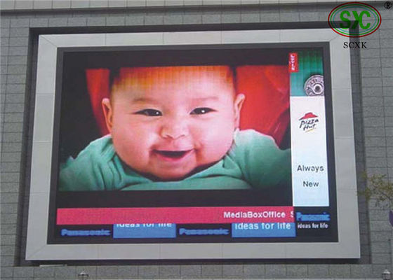 Bon prix IMMERSION polychrome extérieure centrale commerciale de l'affichage à LED d'intense luminosité P10 en ligne