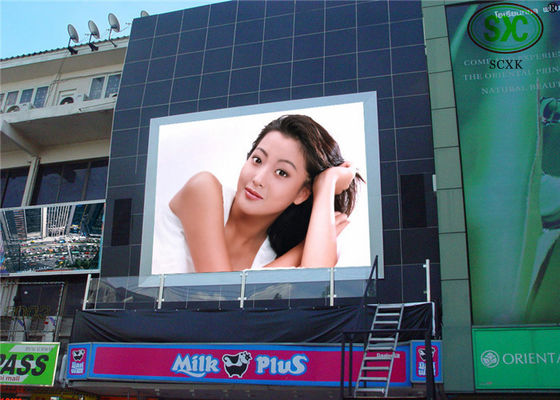 Bon prix Affichage à LED polychrome extérieur flexible de HD P10 1R1G1B avec 8000brightness en ligne