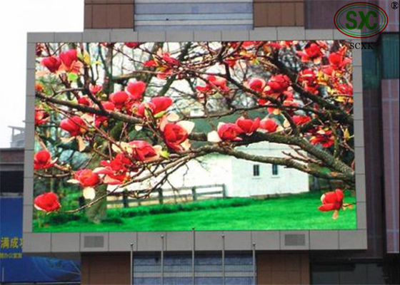 Bon prix La grande publicité multi extérieure de panneau d'affichage de la couleur 1R1G1B LED de 8mm pour le chemin de fer en ligne