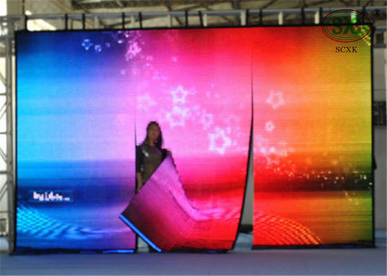 Bon prix Affichage à LED Public de rideau en exposition IP68 P25 d'étape de secteur avec l'éclat 6500cd/m2 en ligne