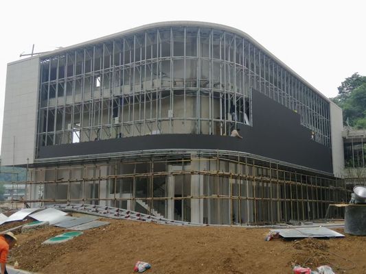 Le message publicitaire fixe mené pour montrer la grande haute définition extérieure de publicité P6 de mur de vidéo a mené l'écran