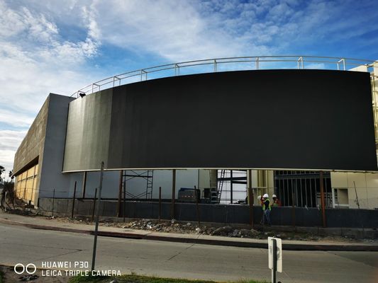 Ip65 imperméabilisent p10 960X960MM le smd qu'extérieur fixe a mené le panneau d'affichage d'écran de la publicité de rue