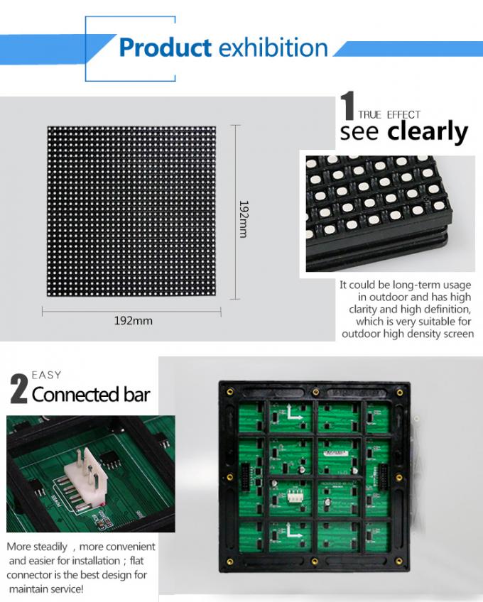 Plaque d'affichage &agrave; LED pour la publicit&eacute; ext&eacute;rieure 4