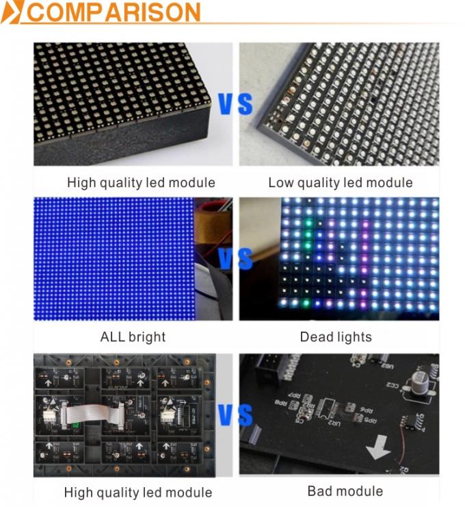 Module d'affichage LED &agrave; couleur compl&egrave;te int&eacute;rieur P2-32S avec entra&icirc;nement constant et dimension de l'armoire 640 * 640 mm 5