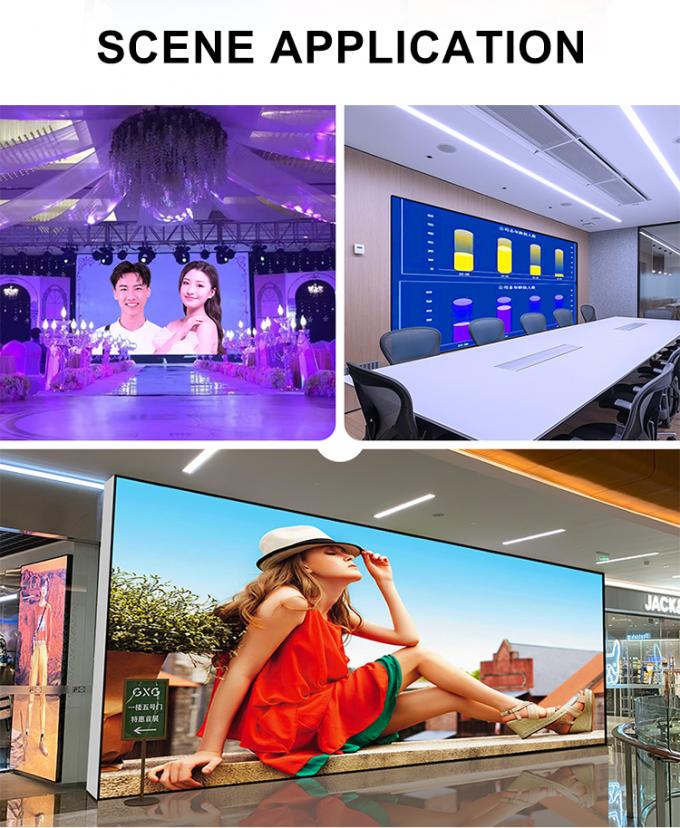 Logo personnalisable Affichage LED plein couleur intérieur avec une livraison et des performances rapides 4