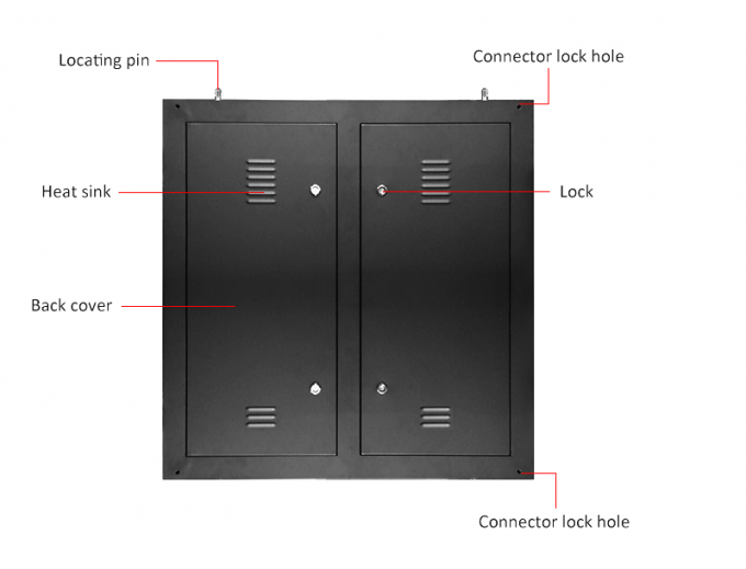 P6 P8 P10 r&eacute;sistant &agrave; l'eau ext&eacute;rieur Publicit&eacute; fixe &Eacute;cran vid&eacute;o SMD LED Affichage de panneau d'affichage publicitaire ext&eacute;rieur 2