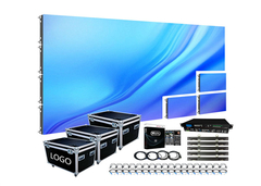 Écran d'intérieur polychrome populaire de P3.91/P4.81 LED